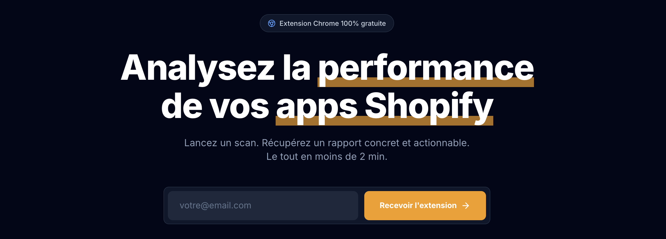 App Scanner - Extension Chrome